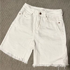 Bohme Crisp White Jean Shorts